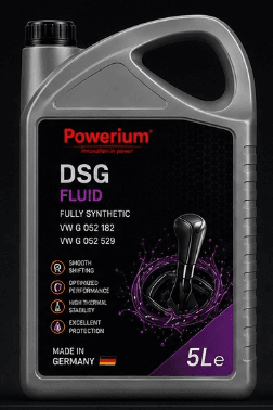 Powerium DSG Fluid Premium Getriebeöl – Vollsynthetisch, DSG/DCT