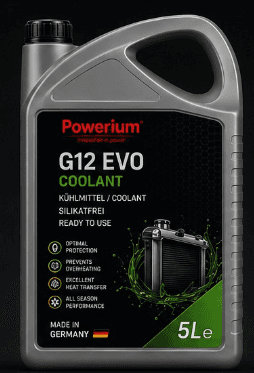 Powerium G12 EVO Coolant – Premium Kühlerfrostschutz, OAT, Ready-to-Use