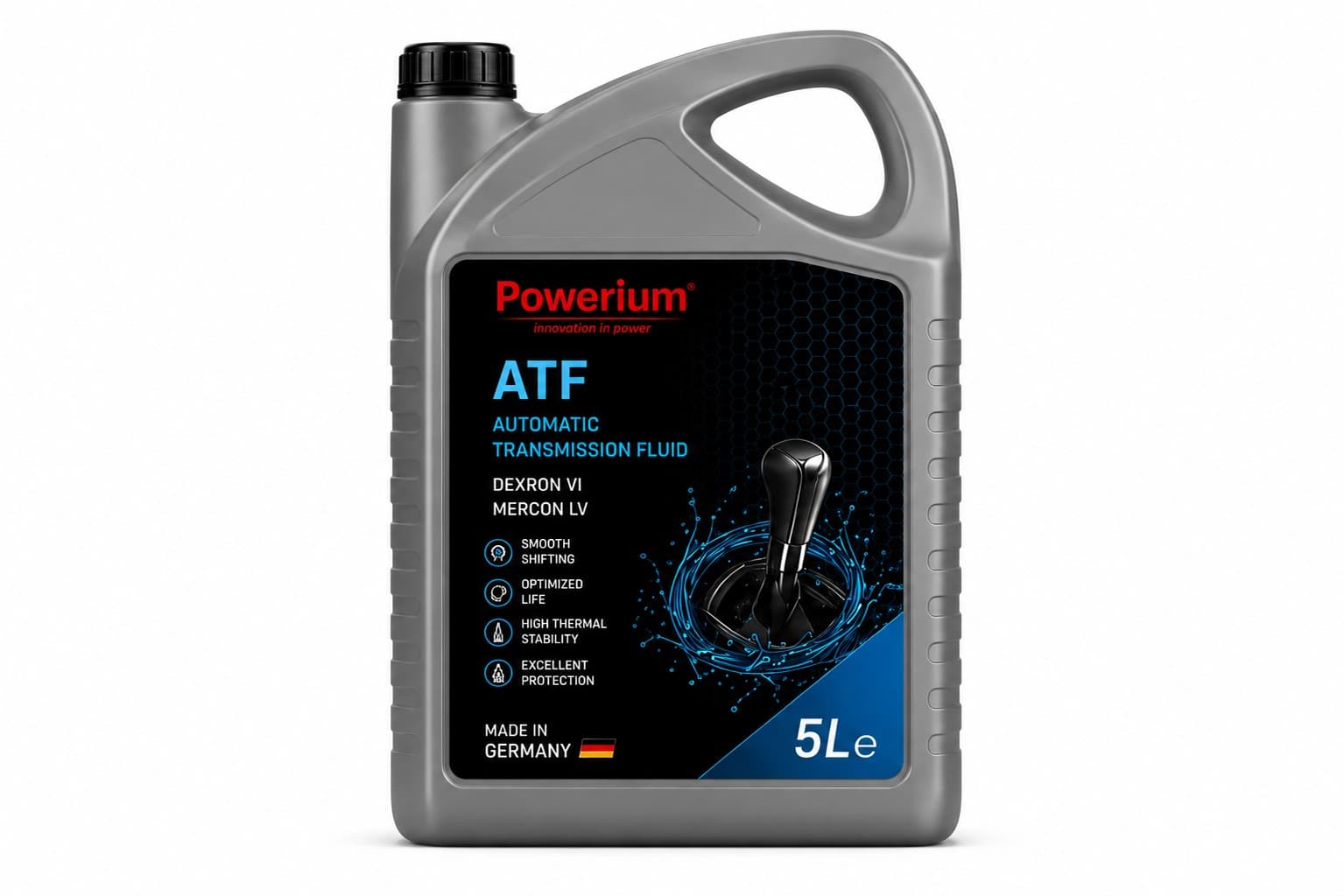 Powerium 5L ATF Premium Automatikgetriebeöl – Dexron VI / Mercon LV