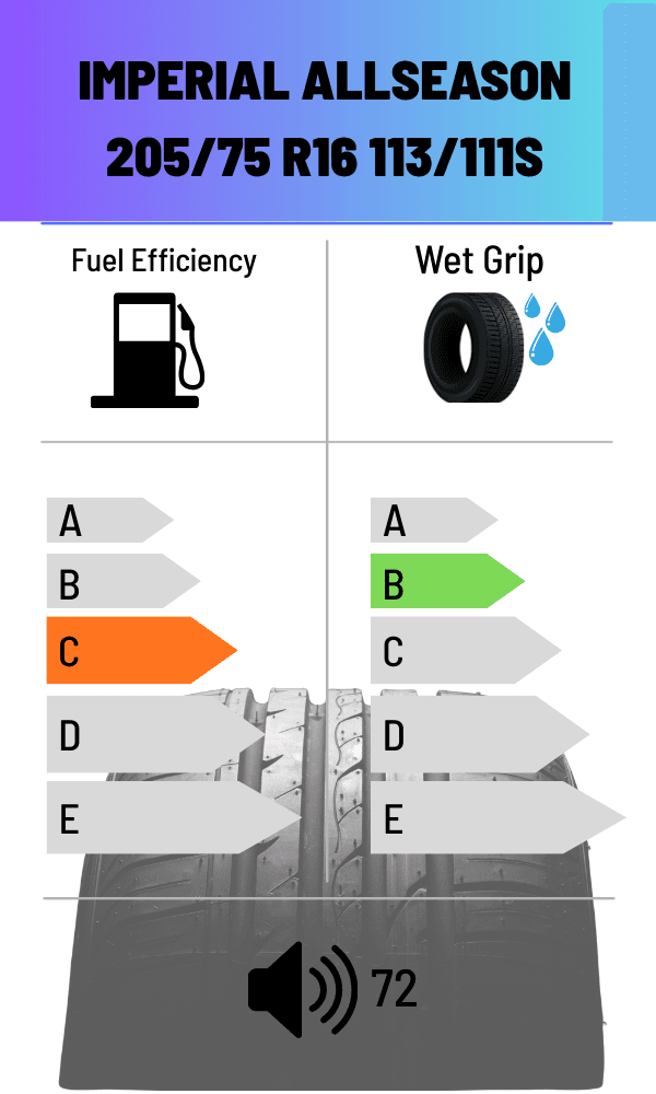 Imperials FS ALLWETTER 113/111S 205/75 R16