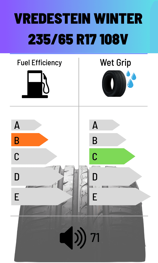 Vredestein 108V WINTER WINTRAC PRO+ 235/65 R17