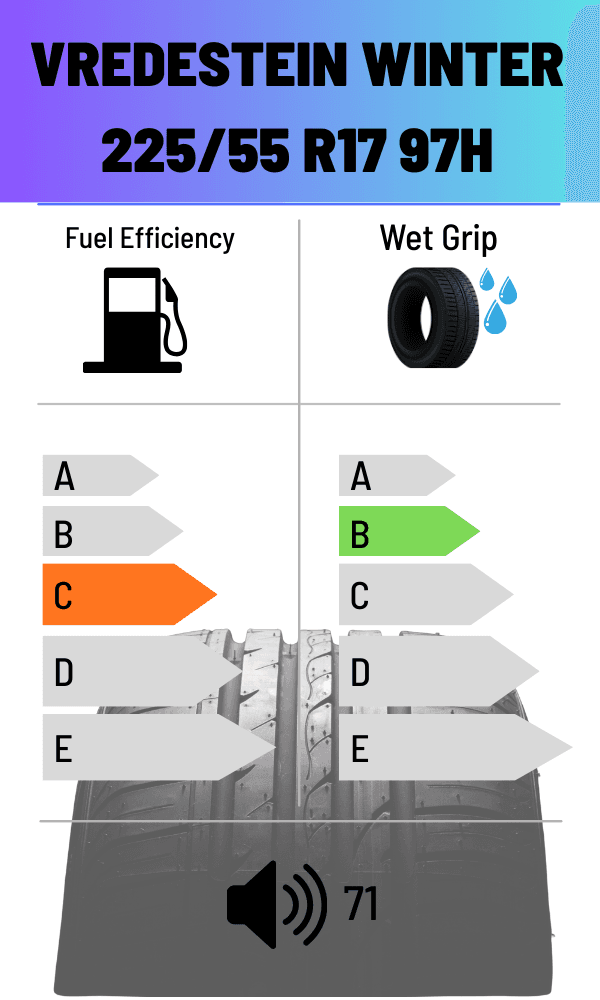 Vredestein 97H WINTER WINTRAC PRO+ 225/55 R17
