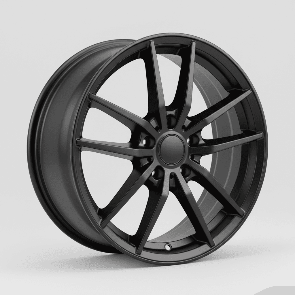 NPK Notradset R307 schwarz 4.5x17 ET10 - LK5/108 ML65.1