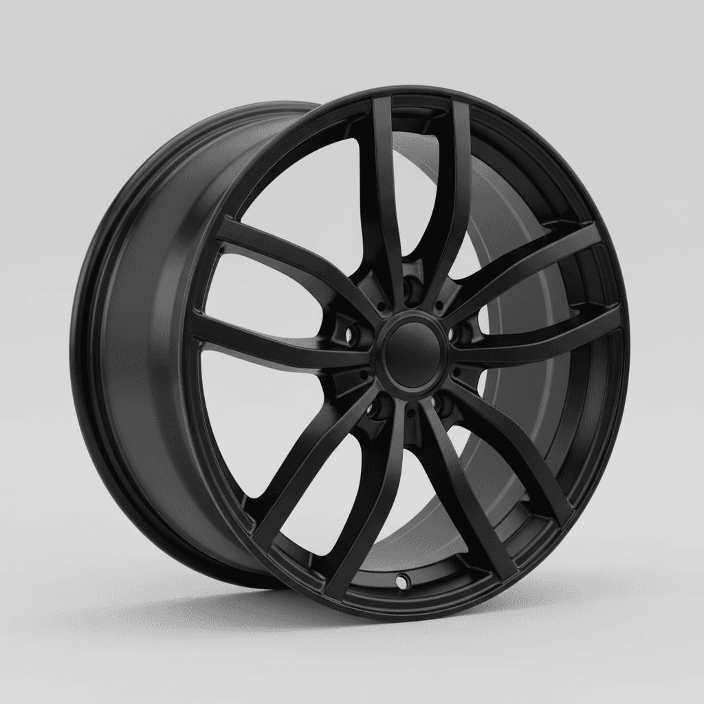 NPK Notradset R200D schwarz 4.5x17 ET18 - LK5/112 ML57.1