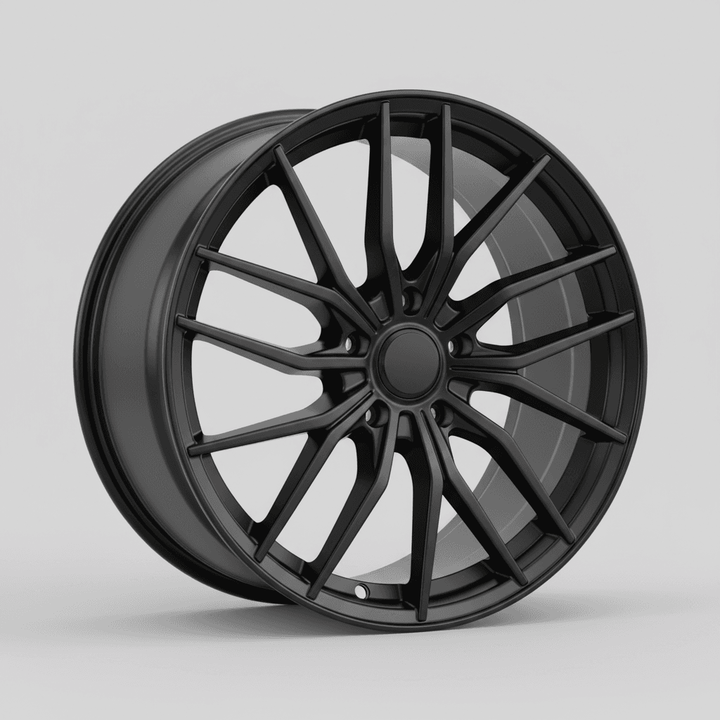 MWD 16293 schwarz 6x16 ET38 - LK5/114.3 ML66.1
