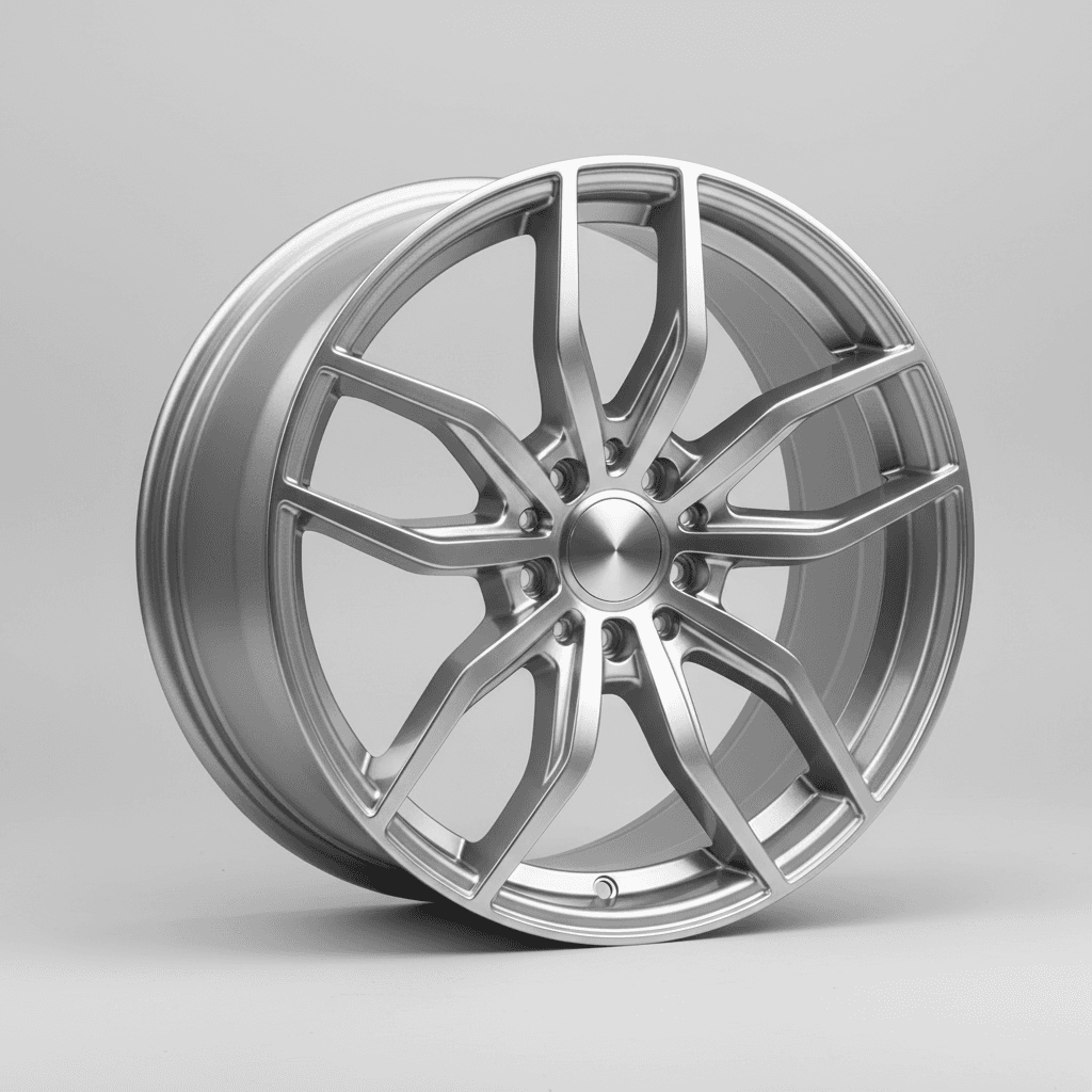 2DRV WH12 race silber lackiert 7.5x17 ET45 - LK5/114.3 ML72.6