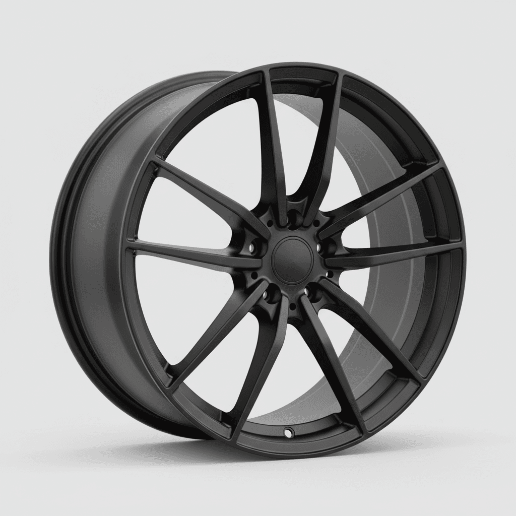 Concaver CVR7 platinum black 10.5x22 ET43 - LK5/112 ML74.1