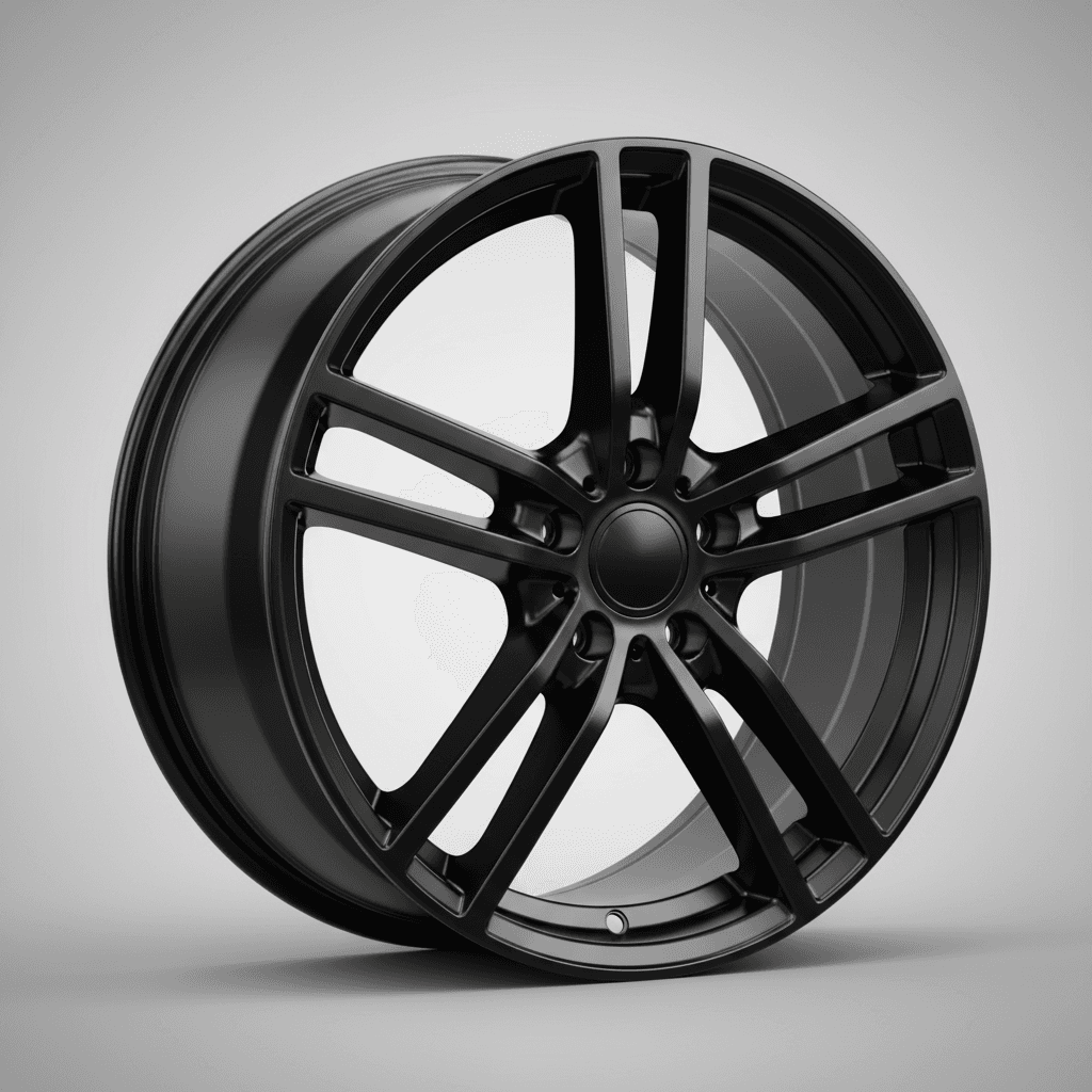 Borbet Y black glossy 6.5x16 ET40 - LK5/108 ML72.5