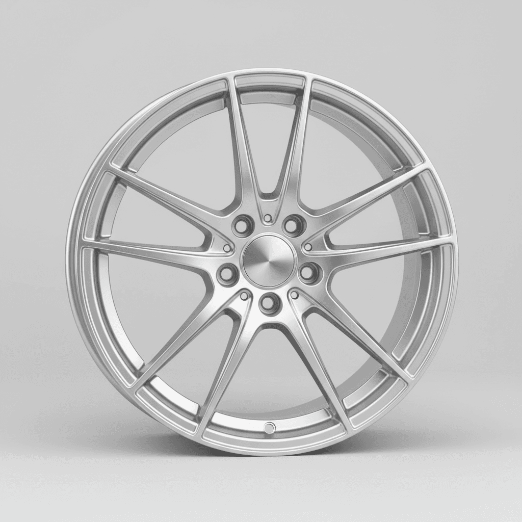 RC-Design TDG3 kristallsilber lackiert 6x15 ET45 - LK5/100 ML54.1