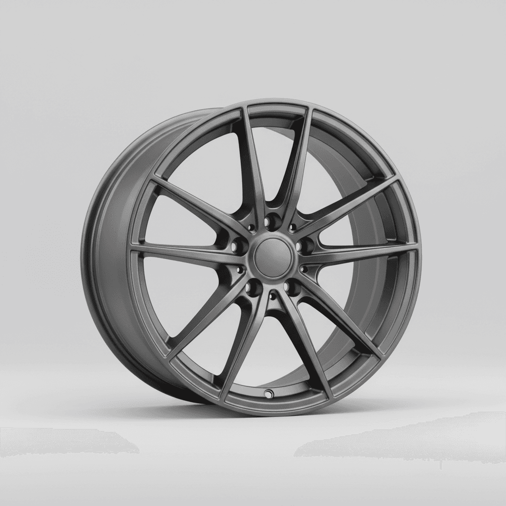 RFK Wheels SLS401 matt graphite 7x17 ET18 - LK4/108 ML65.1