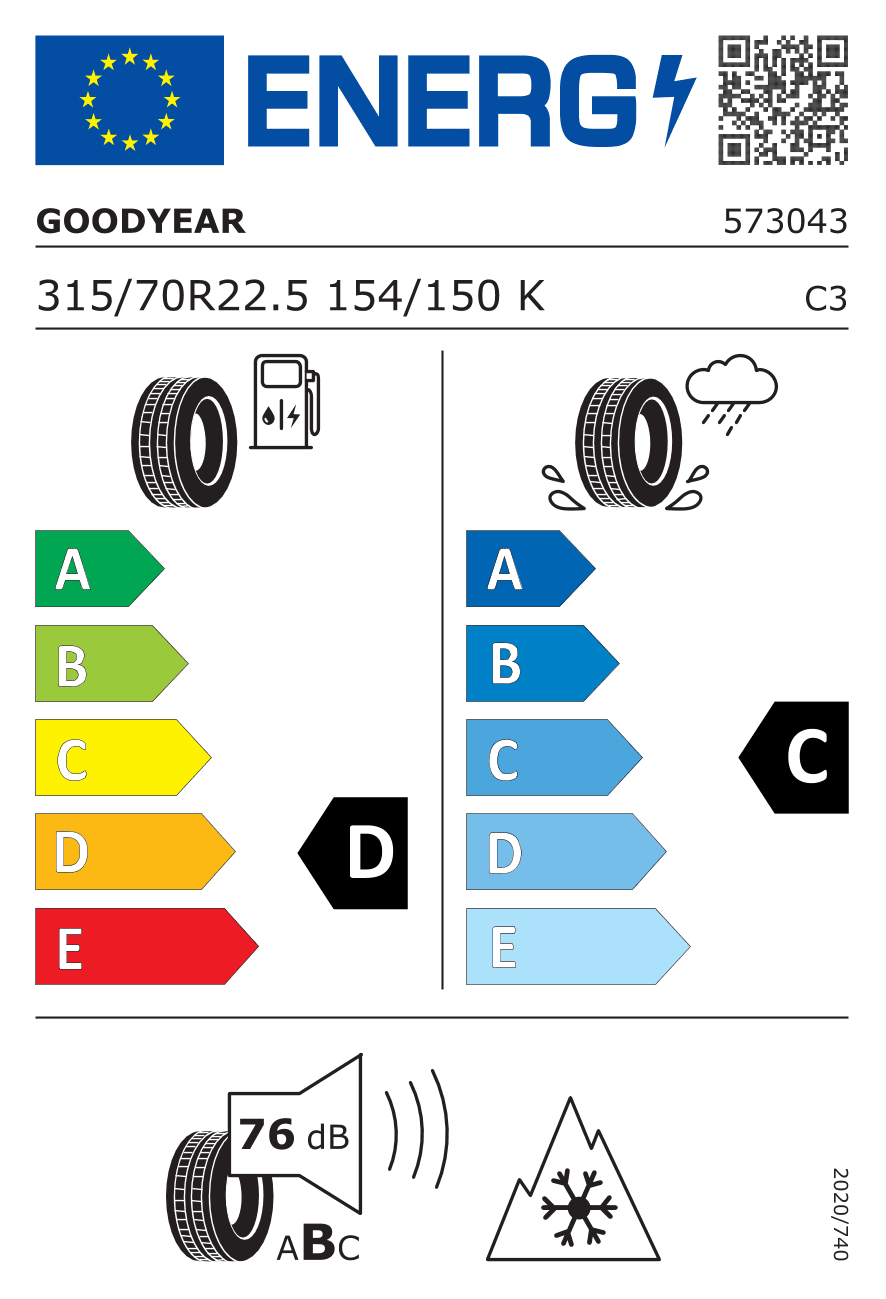 Goodyear Omnitrac D 3PMSF M+S