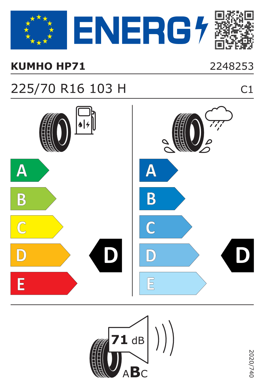 Kumho Crugen HP71