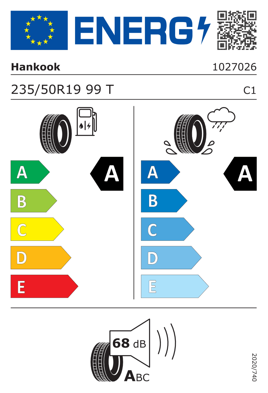 Hankook Ventus S1 evo3 EV (K127E) + Elect Sealguard HP DEMO