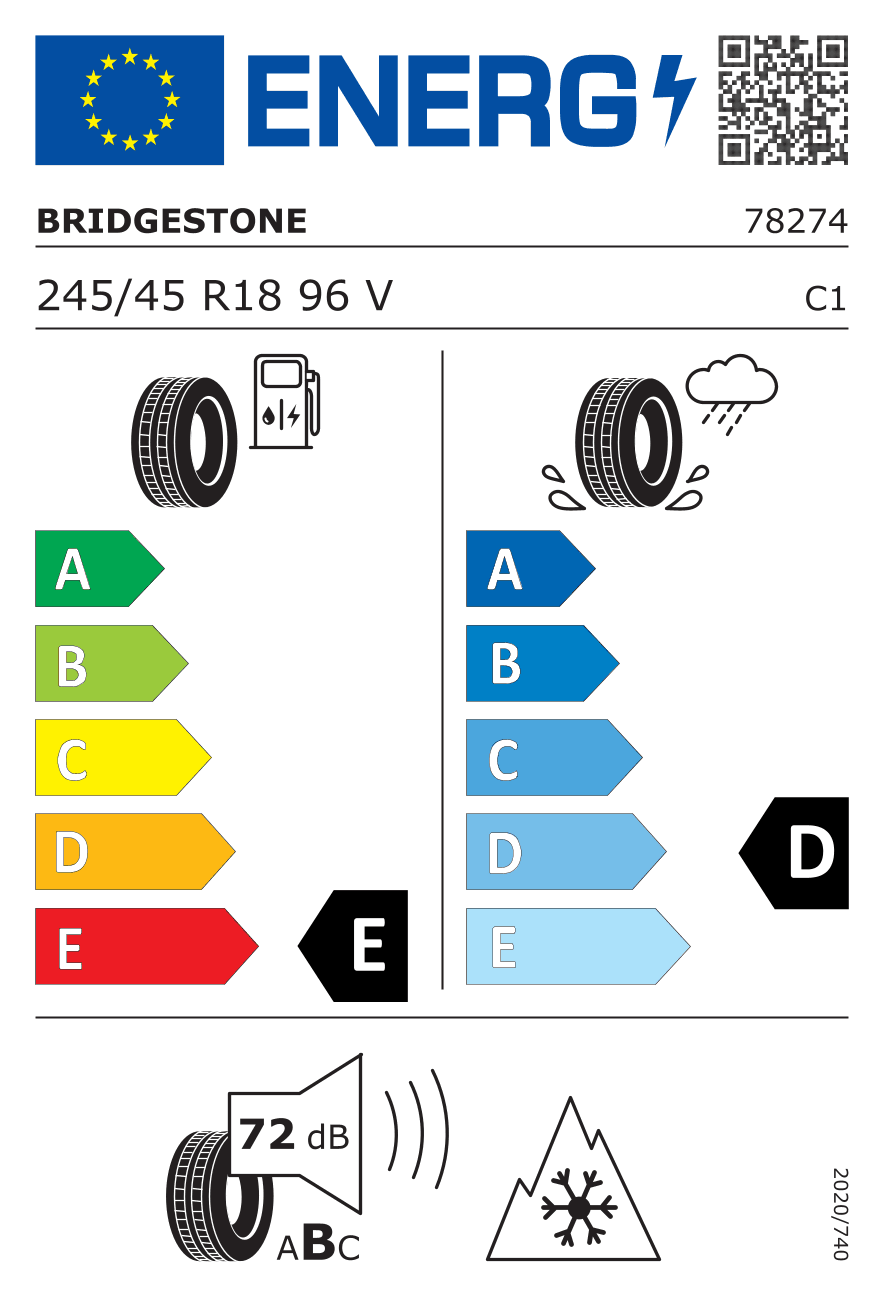 Bridgestone Blizzak LM-25 RFT * 3PMSF