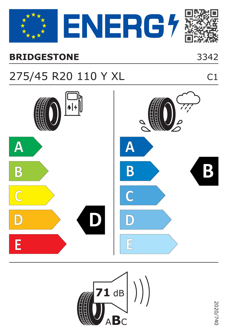 Bridgestone Dueler H/P Sport AO XL