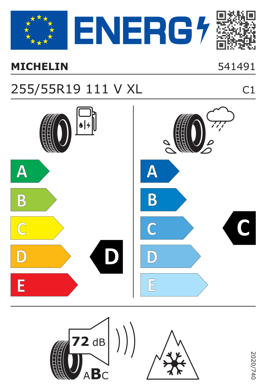 Michelin Latitude Alpin LA2 XL 3PMSF DOT22