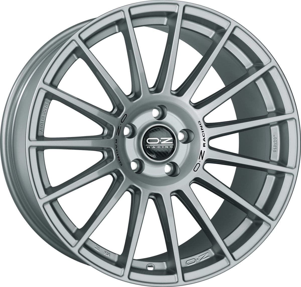 OZ Superturismo Dakar matt race silver 8.5x20 ET30 - LK5/112 ML79