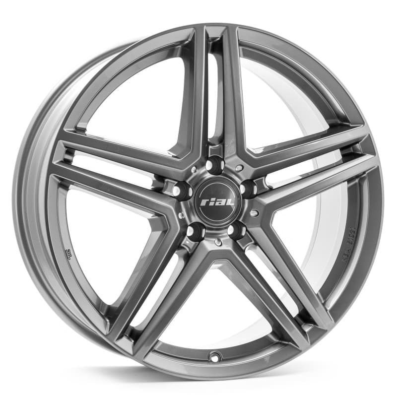 Rial M10 metal-grey 6.5x16 ET44 - LK5/112 ML66.5