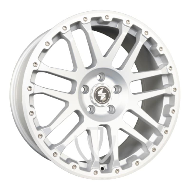 Etabeta Combat CV silver matt lip + cap polished 9x20 ET42 - LK5/120 ML65.1