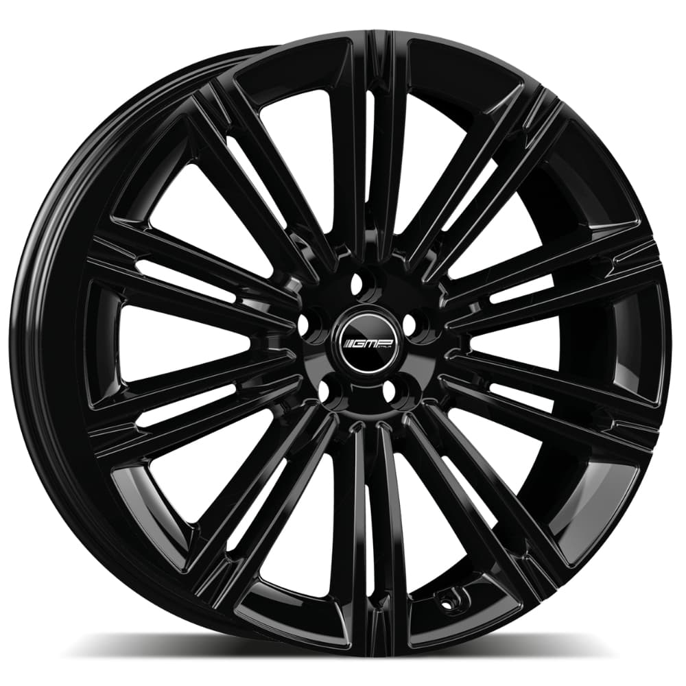 GMP Experience glossy black 9.5x23 ET40 - LK5/120 ML72.6