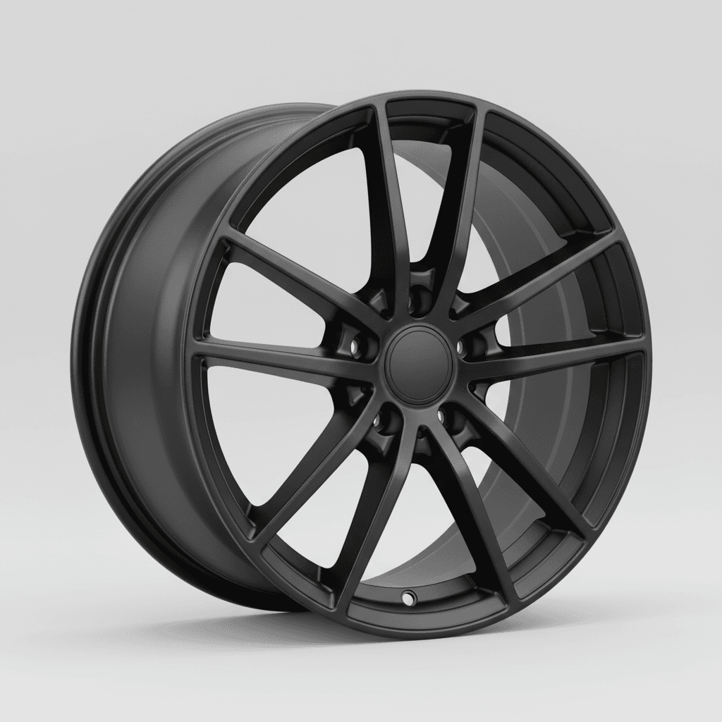 MWD 17052 schwarz 6.5x17 ET50 - LK5/114.3 ML60