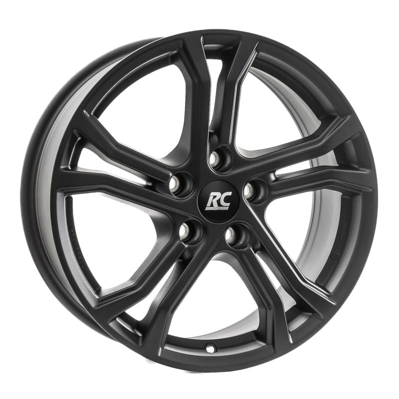 RC-Design TDG2 satin-black matt-lackiert 7.5x17 ET40 - LK5/114.3 ML60.1