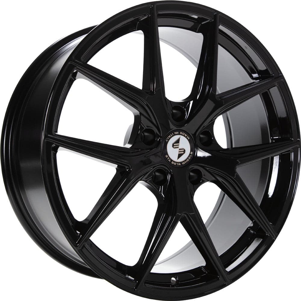 Etabeta Gri-N black shiny 9.5x21 ET37.1 - LK5/120 ML78.1