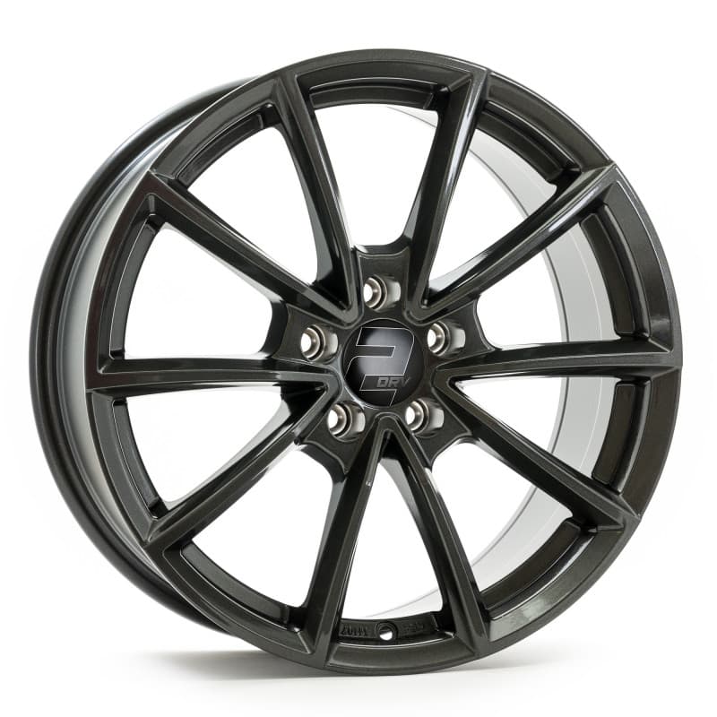 2DRV WH28 dark gunmetal lackiert 7.5x17 ET40 - LK5/114.3 ML72.6