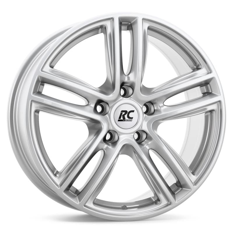 RC-Design RC27 kristallsilber lackiert 6x15 ET29 - LK5/100 ML57.1