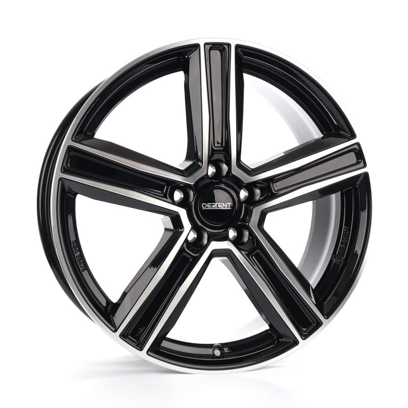 Dezent KG black/polished 7x18 ET22 - LK5/112 ML66.6