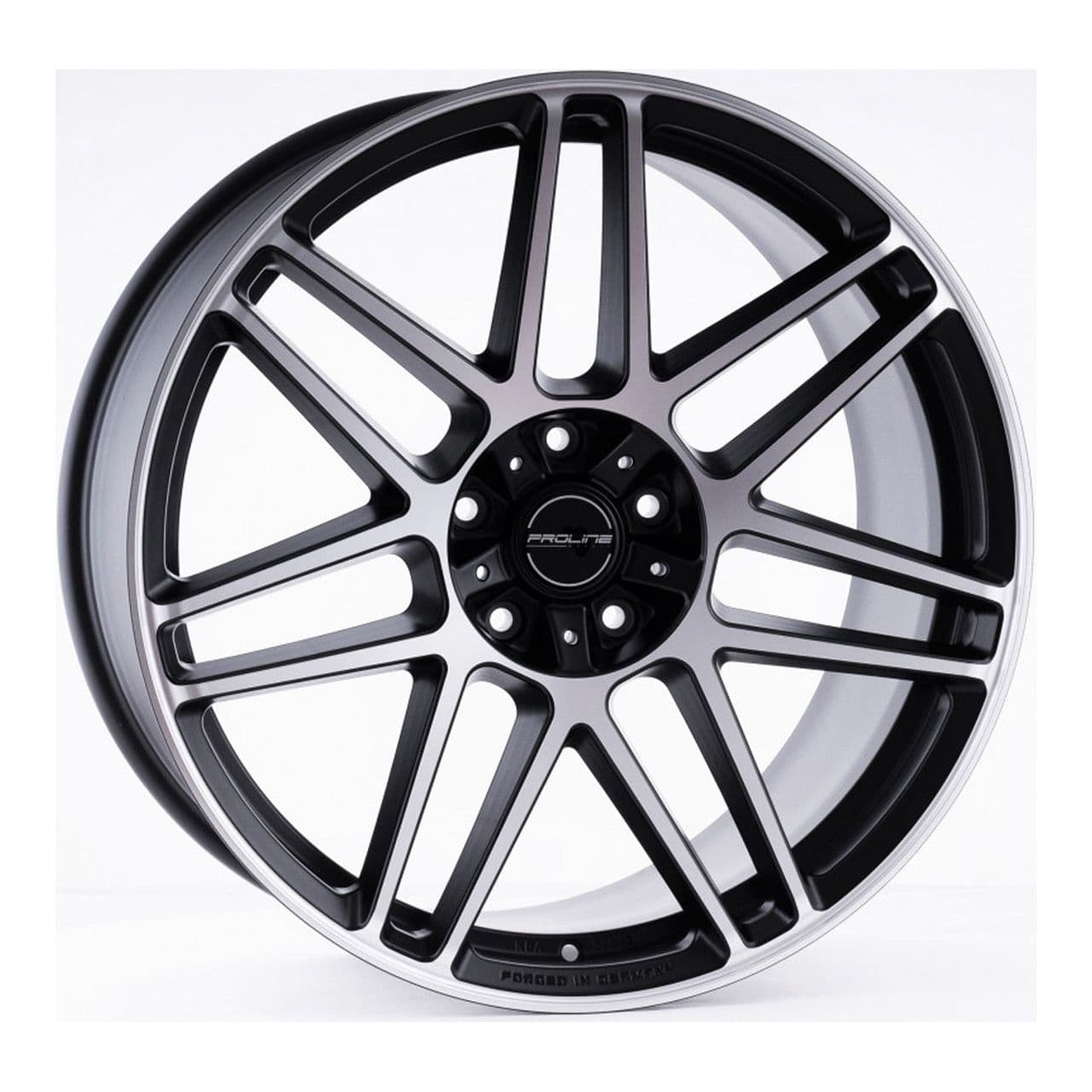 Proline PFG forged black matt 10x22 ET21 - LK5/130 ML84
