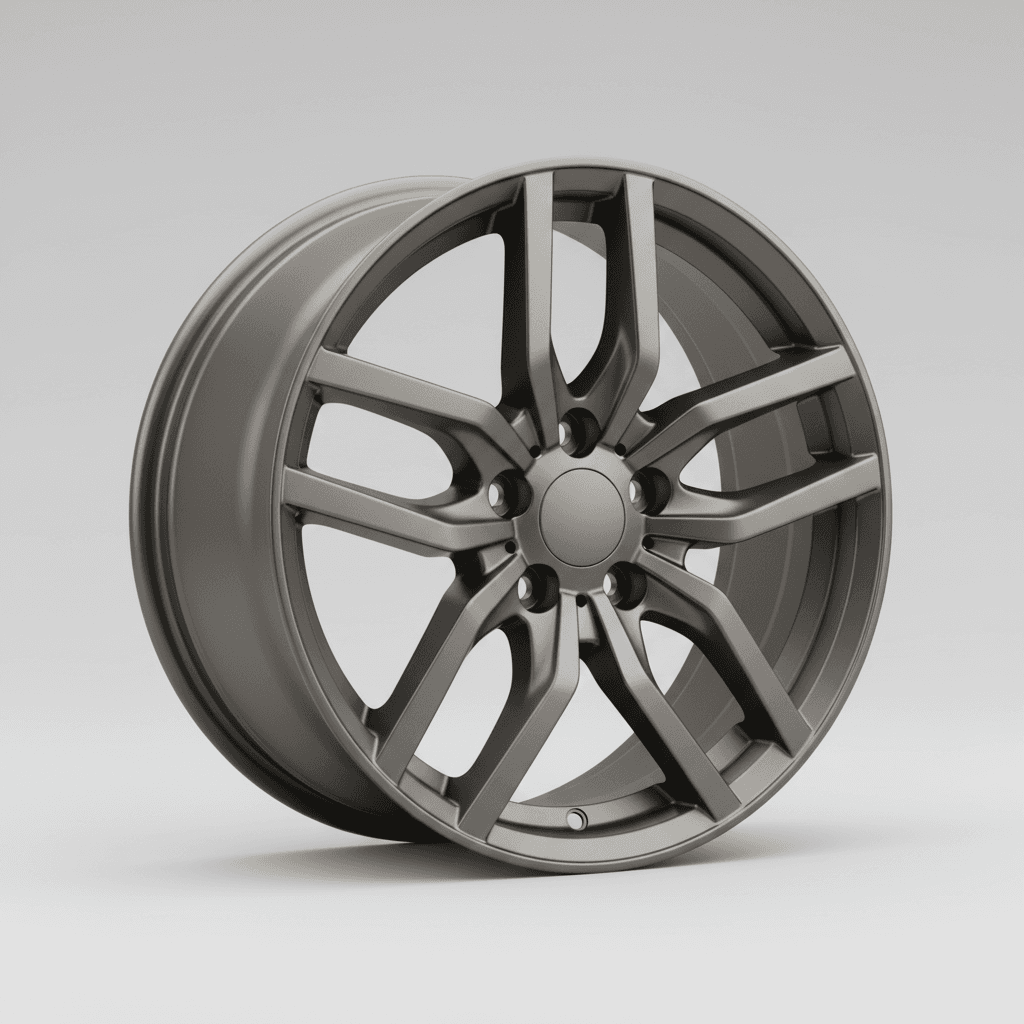 Mak DaVinci matt titan 6.5x17 ET45 - LK5/114.3 ML60.1