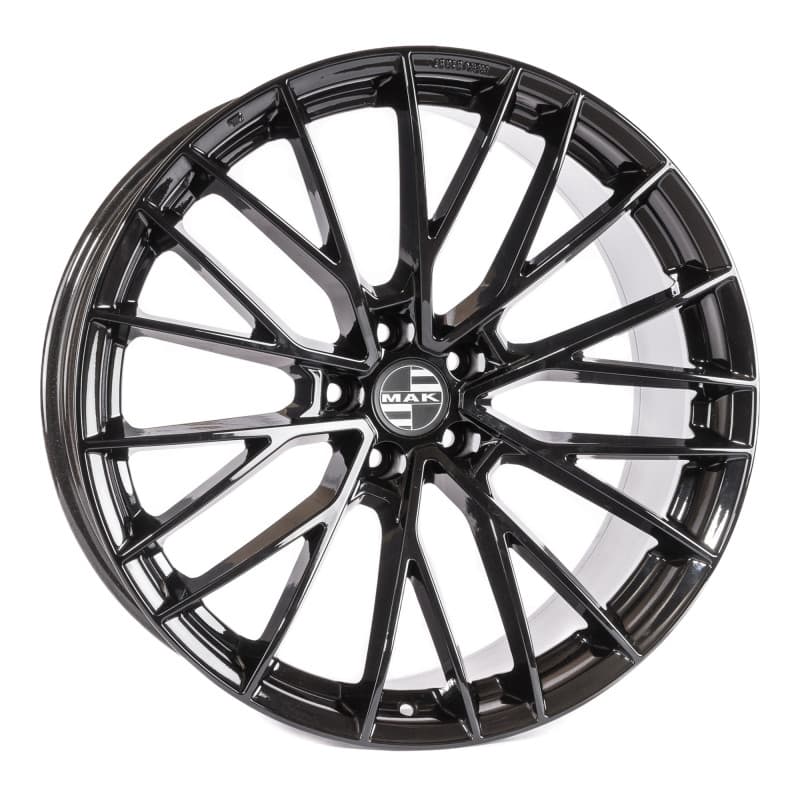 Mak Speciale gloss black 10x22 ET21 - LK5/120 ML66.6