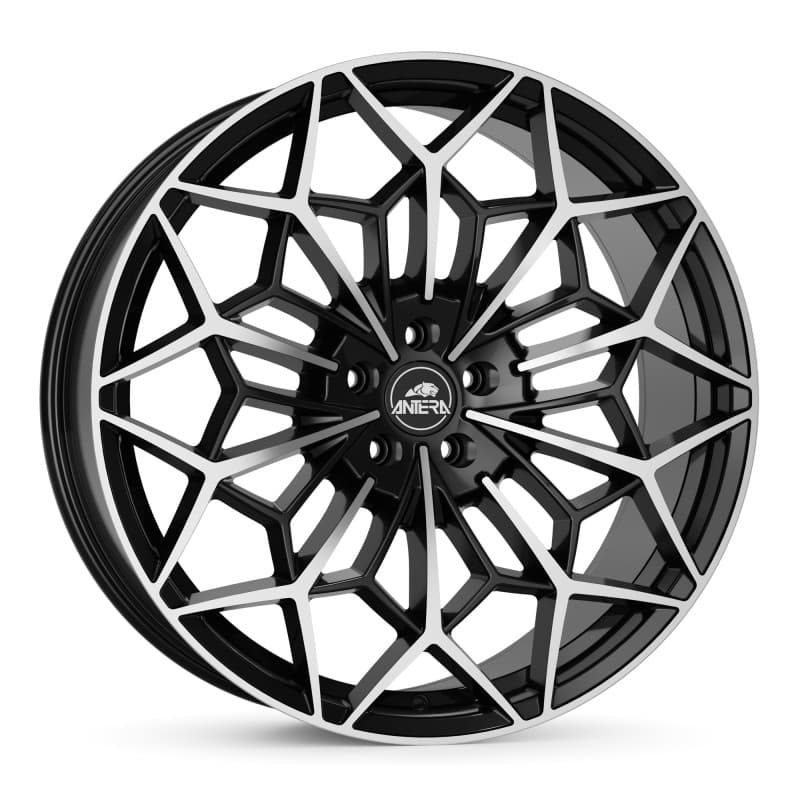 Antera A105 piano black diamond 11.5x23 ET22 - LK5/130 ML71.6