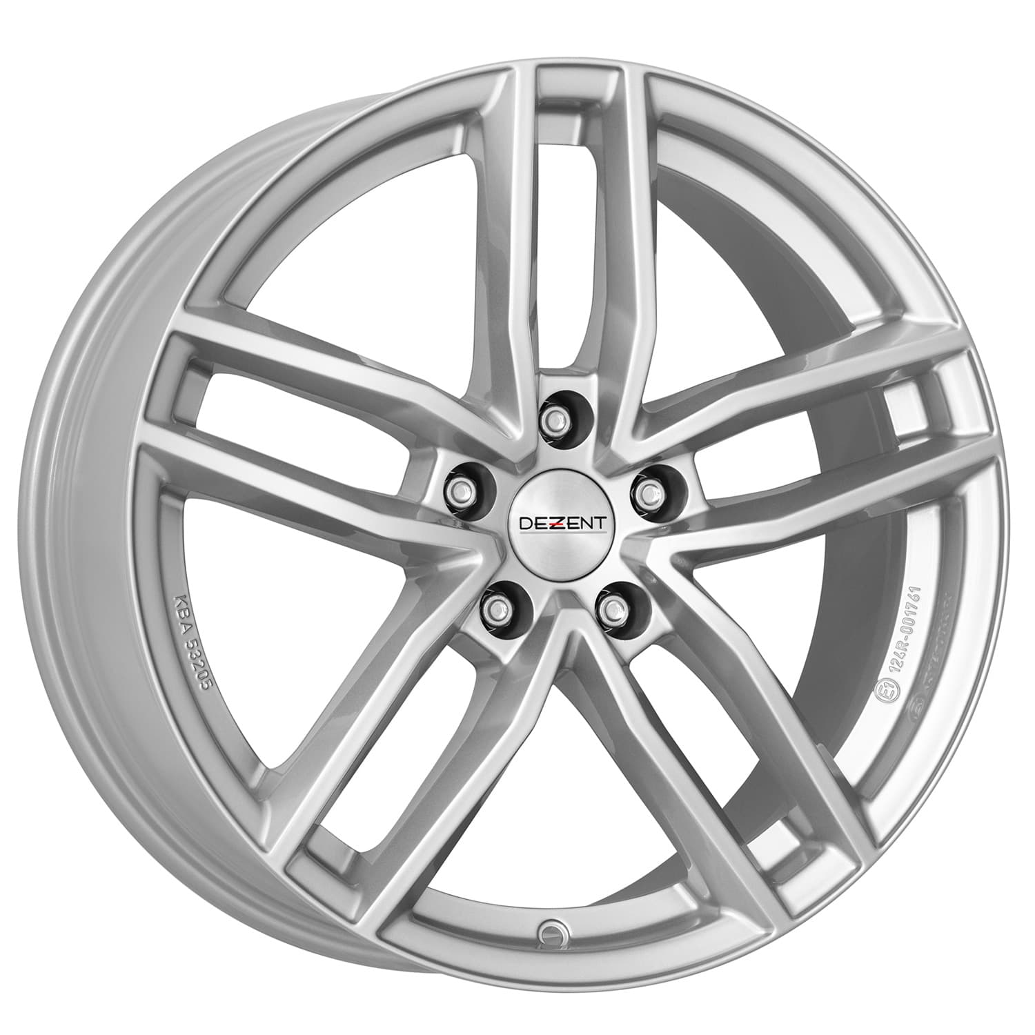 Dezent TR silver 6.5x16 ET48 - LK5/114.3 ML71.6