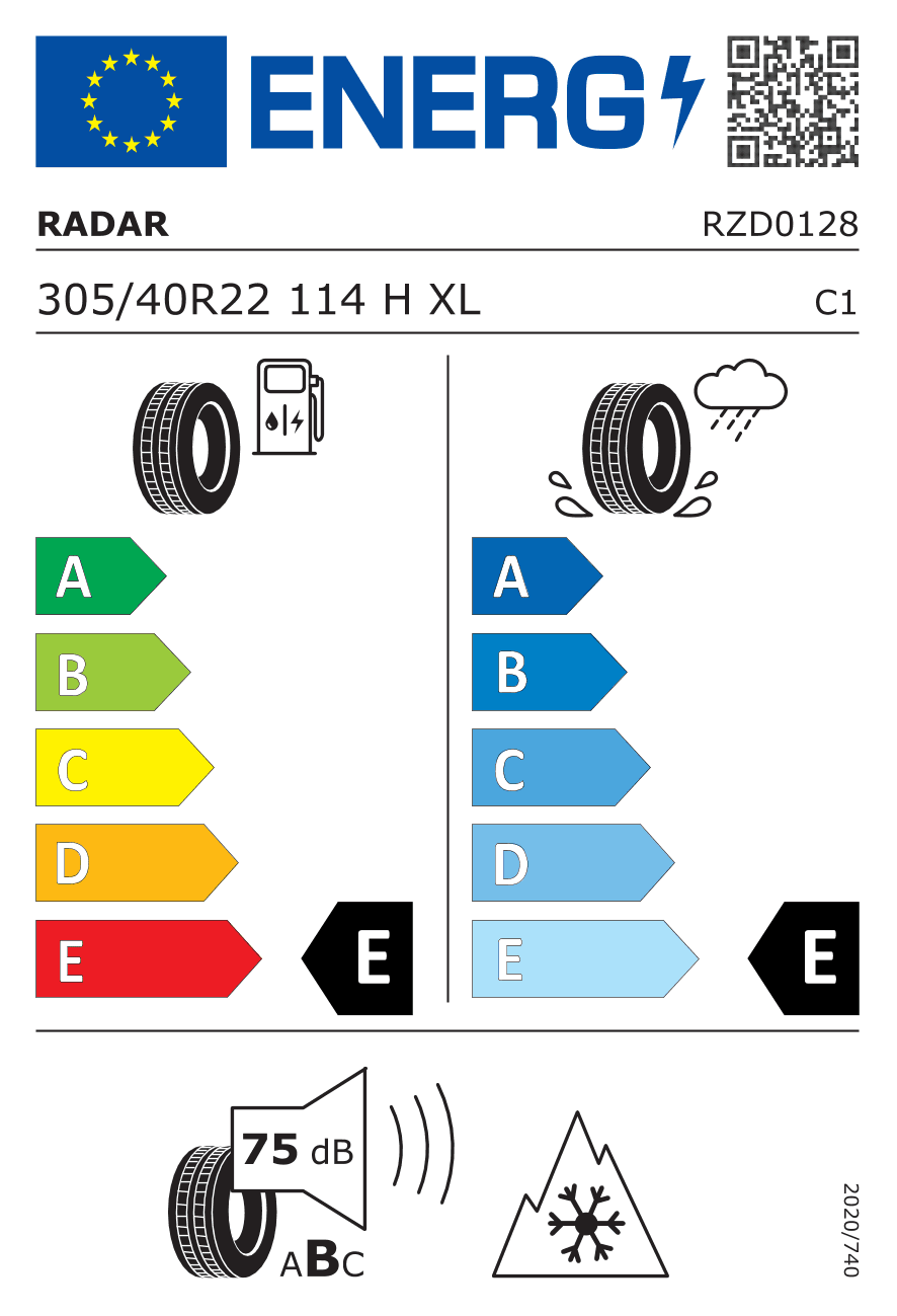 Radar Renegade A/T 5 M+S 3PMSF