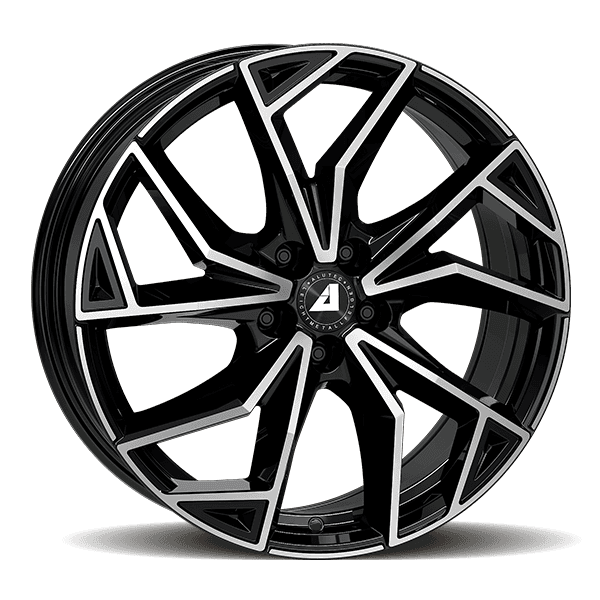 Alutec ADX.02 diamant-schwarz 7.5x18 ET45 - LK4/100 ML63.3