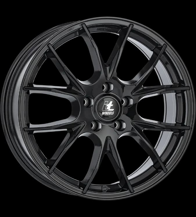 itWheels Kira gloss black 6.5x16 ET35 - LK4/98 ML58.1