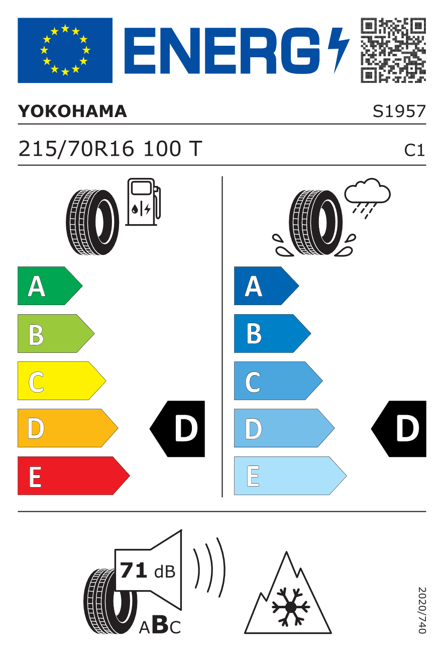 Yokohama Geolandar A/T4 (G018) 3PMSF