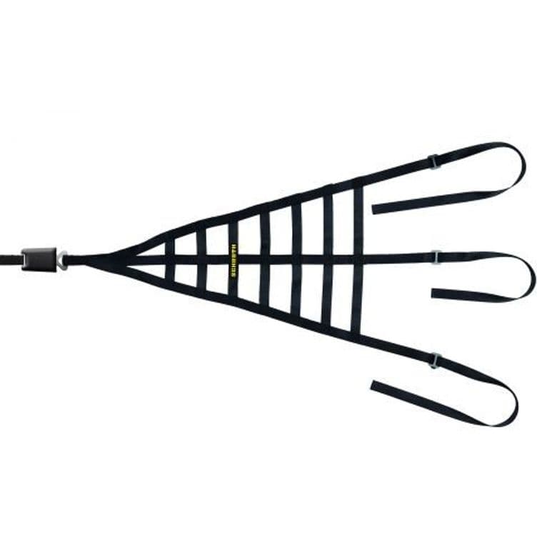 Schroth einstellbares Innenraum Netz 25 mm Push Button Release schwarz