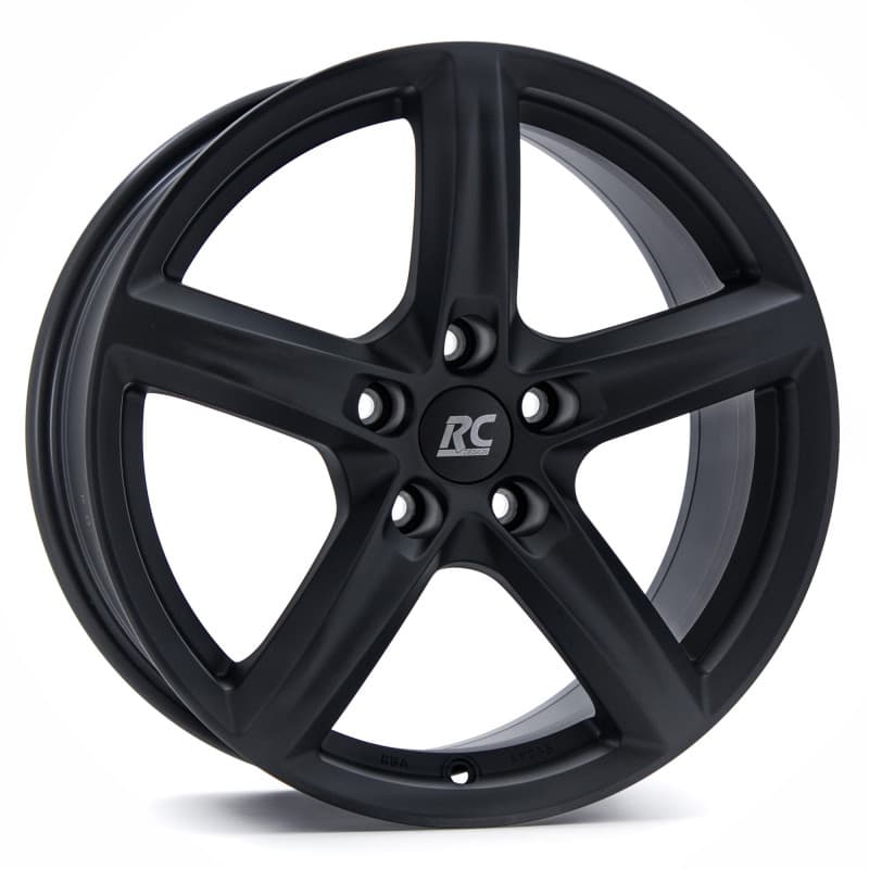 RC-Design RC24 schwarz-matt lackiert 6x15 ET37 - LK4/100 ML60.1