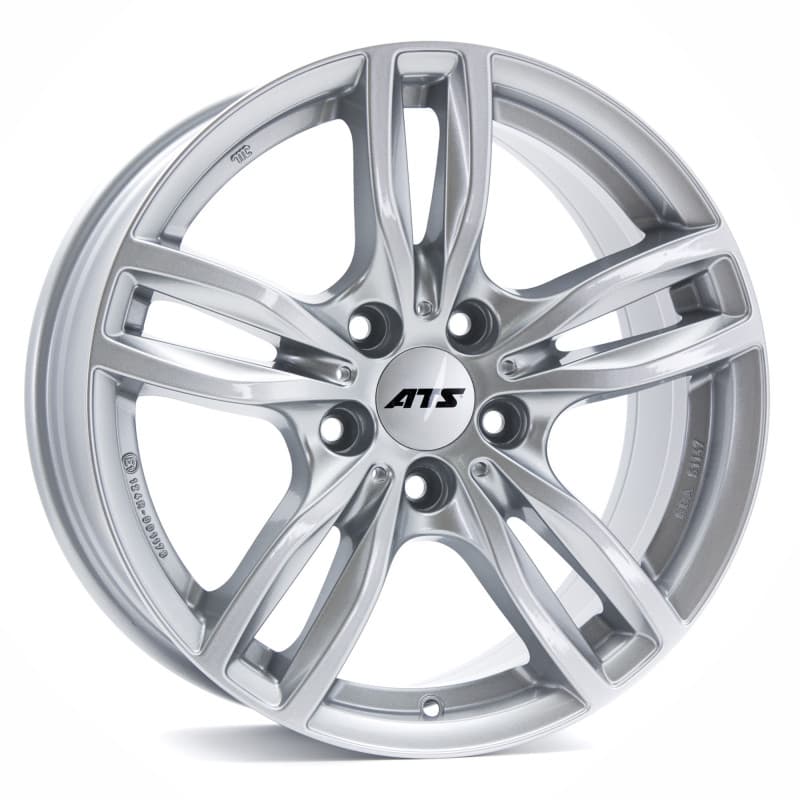 ATS Evolution polar-silber 7x16 ET52 - LK5/112 ML66.5