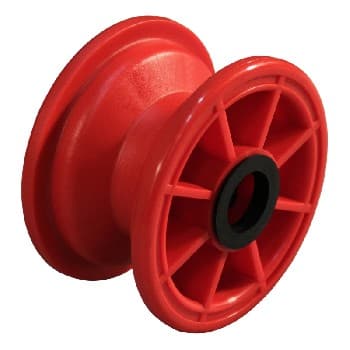 Novio 2.10x4 Rollenlager Ø25 NL75 kunststoff, Rot