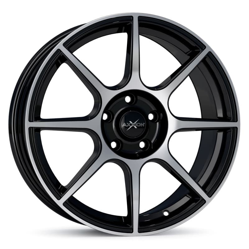 Axxion X2 schwarz hochglanzpoliert 6.5x16 ET25 - LK4/108 ML72.6