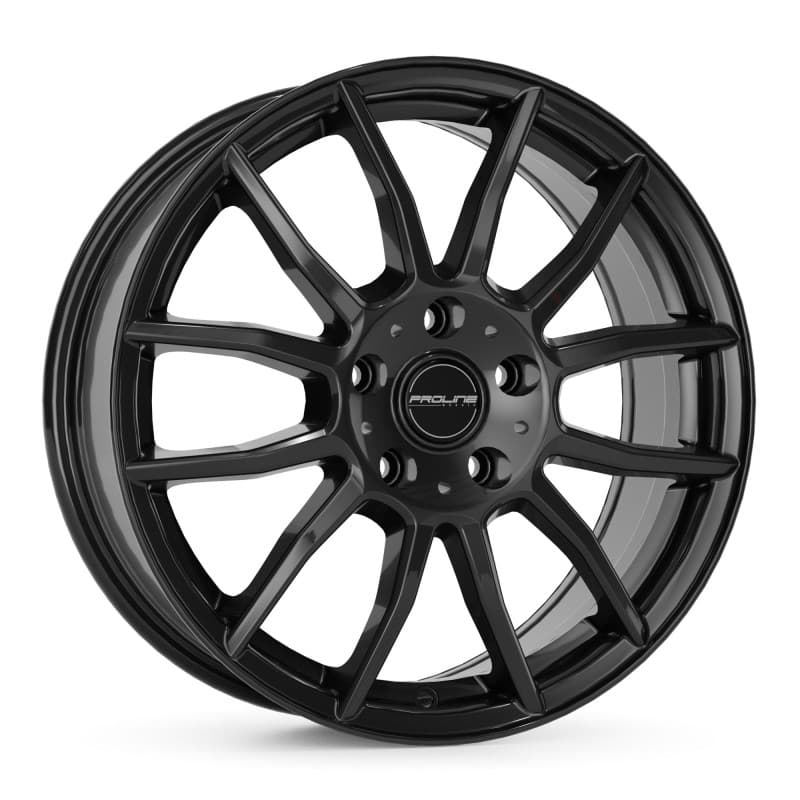 Proline AX100 black glossy 6.5x16 ET45 - LK5/108 ML74.1
