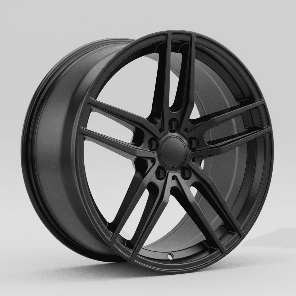 Concaver CVR5 double tinted black 11.5x22 ET61 - LK5/130 ML74.1