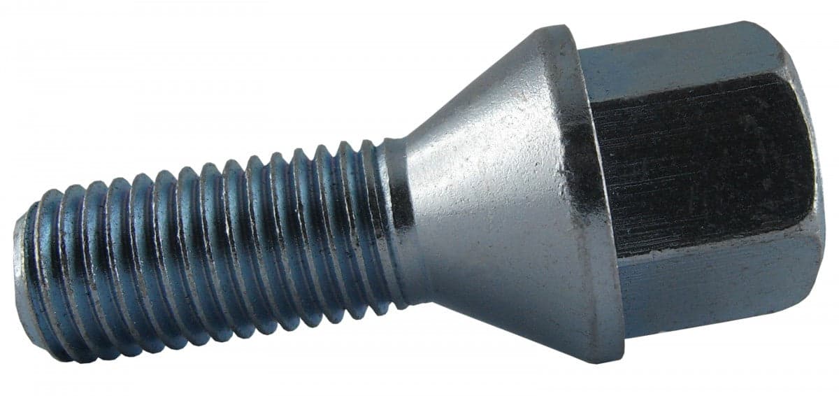 Jania Radschraube Kegelbund 60° M12x1,5x26 SW17 silber 20 Stk.
