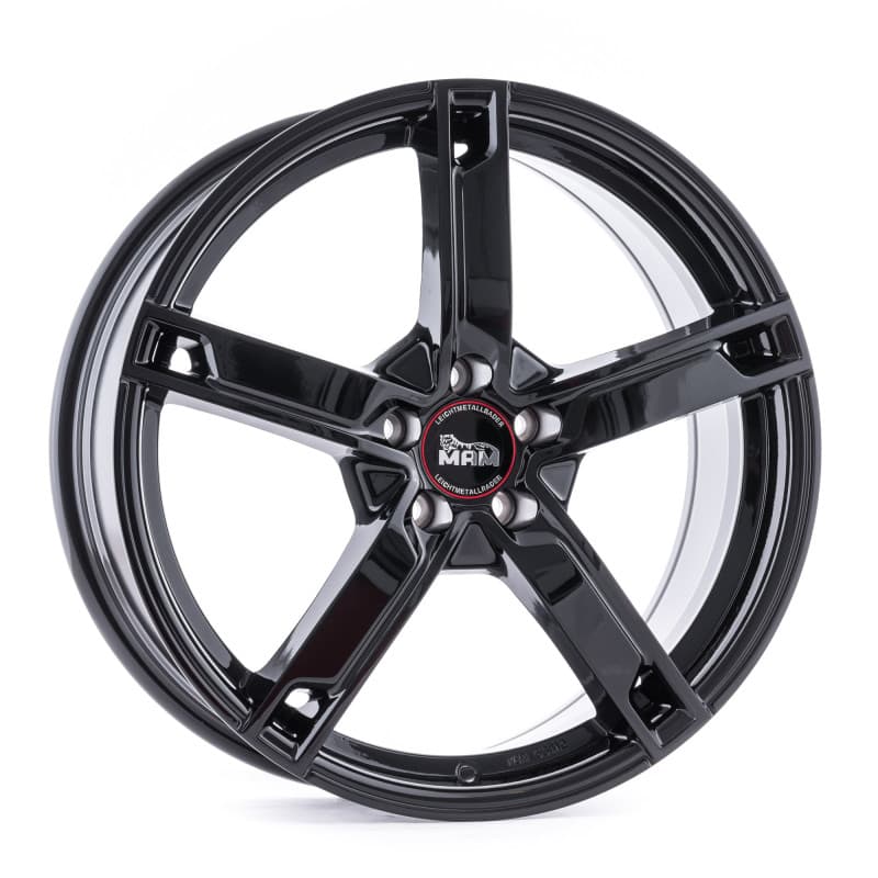MAM W4 black painted 6x15 ET23 - LK4/108 ML65.1