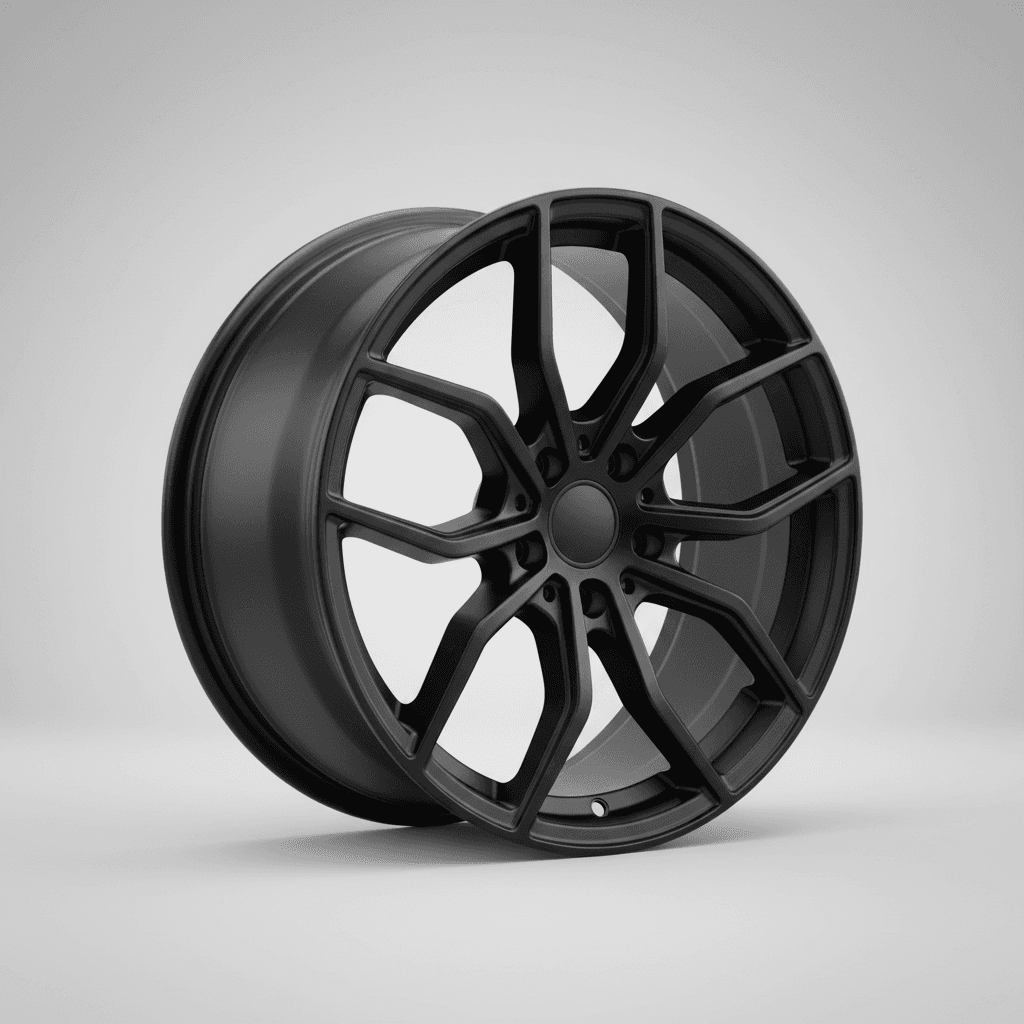 BBS CI-R AD schwarz matt 10x20 ET58 - LK5/117.5 ML70.05