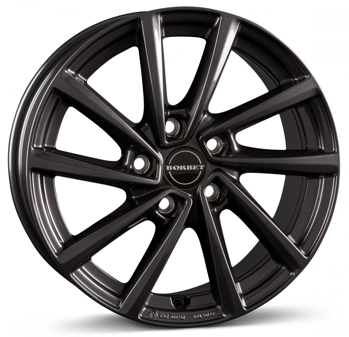 Borbet V mistral anthracite glossy 7x17 ET40 - LK5/112 ML57.1